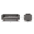 Perabotan Modern Cirrus Briar Grey Fabric Sofa